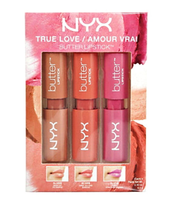 NYX Cosmetics Butter Lipstick True Love Set