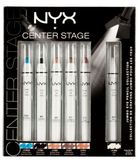 NYX Jumbo Eye Pencil Collection – Center Stage