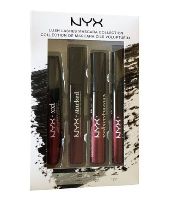 NYX Lush Lashes Mascara Collection – 4 Mascaras