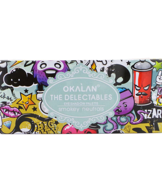 OKALAN The Delectables Eyeshadow Palette A – Smokey Neutrals