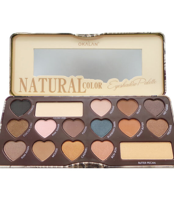 OKALAN Natural Color Eyeshadow Palette A