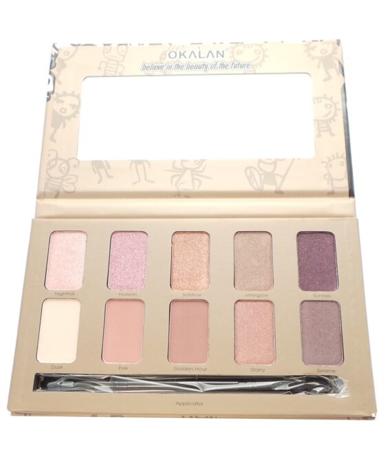 OKALAN 10 Shade Natural Eyeshadow Palette – B