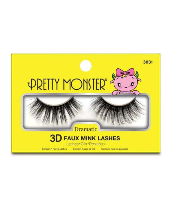 Pretty Monster Dramatic 3D Faux Mink Lashes