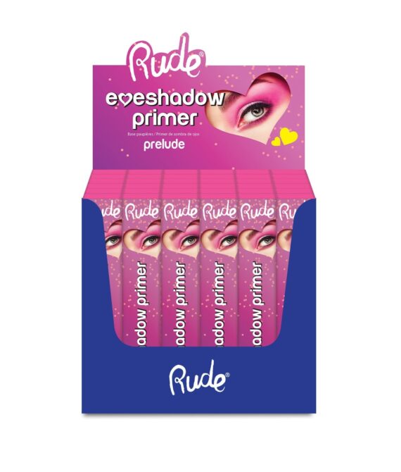 RUDE Prelude Eyeshadow Primer Paper Display Set, 36 Pieces