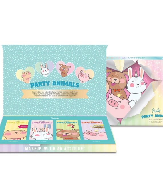 RUDE Party Animal 40 Eyeshadow Set