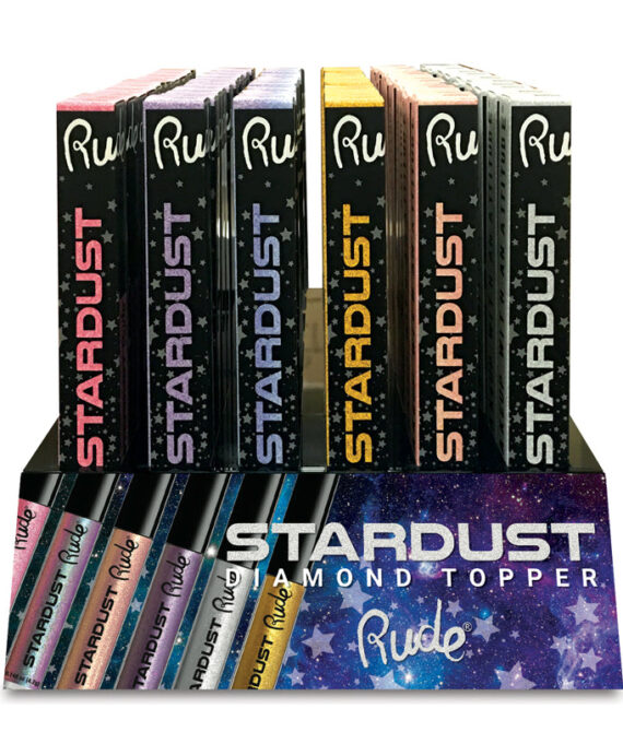 RUDE Stardust Diamond Topper Acrylic Display Set, 72 Pieces