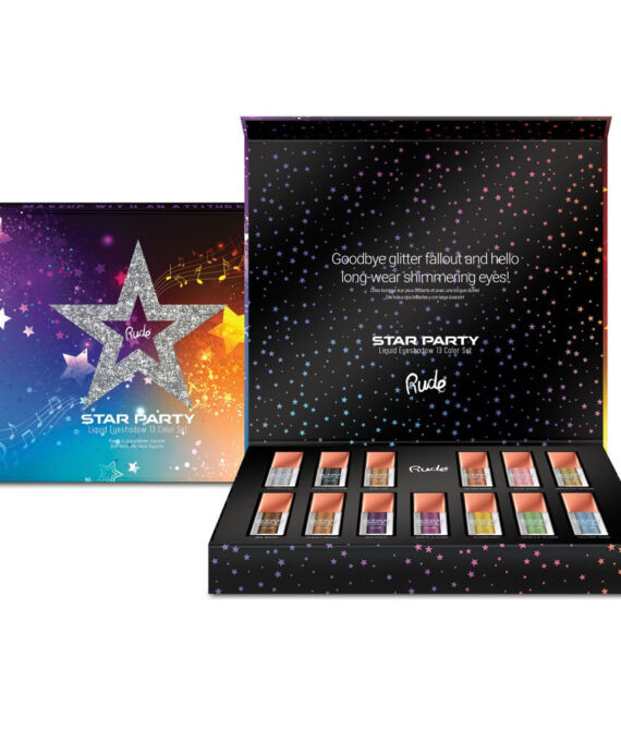 RUDE Star Party Liquid Eyeshadow (BUNDLE)