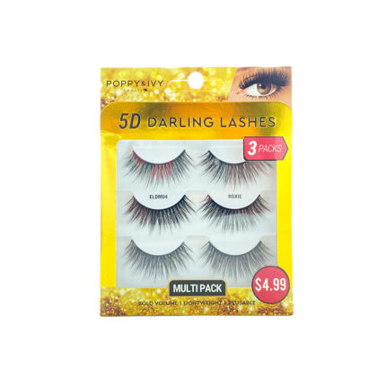 ABSOLUTE Poppy & Ivy 5D Darling Lashes (3-Pack)