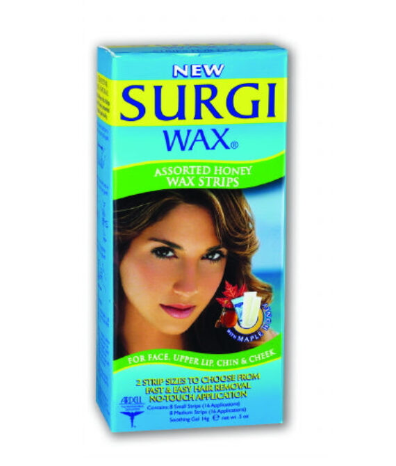 SURGI WAX Assorted Honey Facial Wax Strips – SG82516