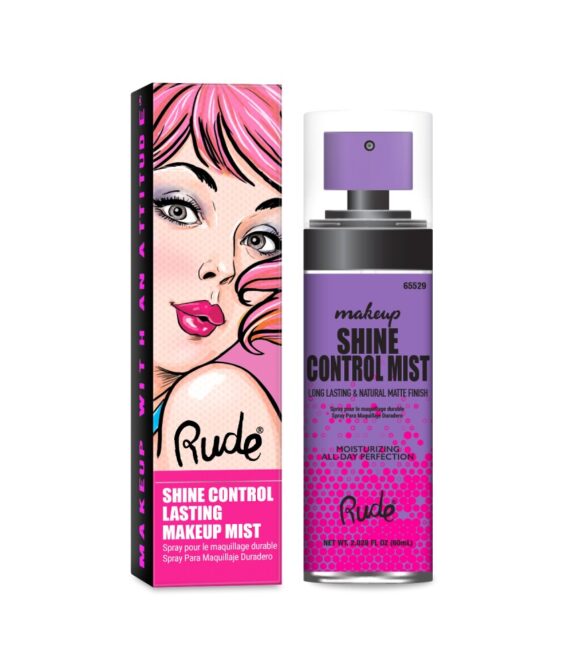 RUDE Shine Control Lasting Makeup Mist