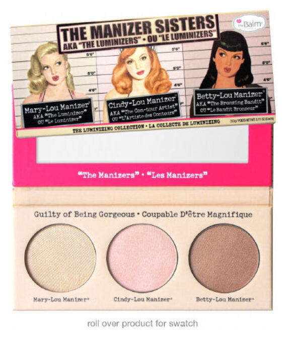 theBalm theManizer Sisters – The Luminizers Palette