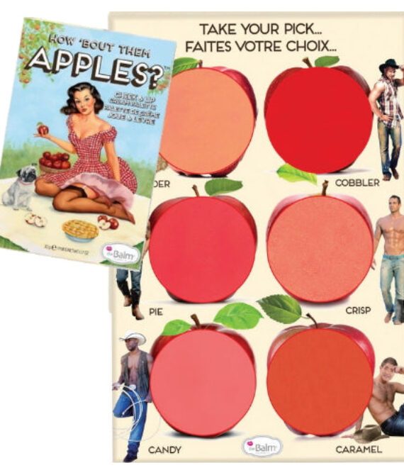 theBalm How ‘Bout Them Apples? Lip and Cheek Cream Palette – 6 Shades