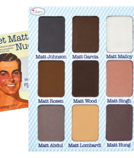 theBalm Meet Matt(e) Nude Eyeshadow Palette – 9 Shades