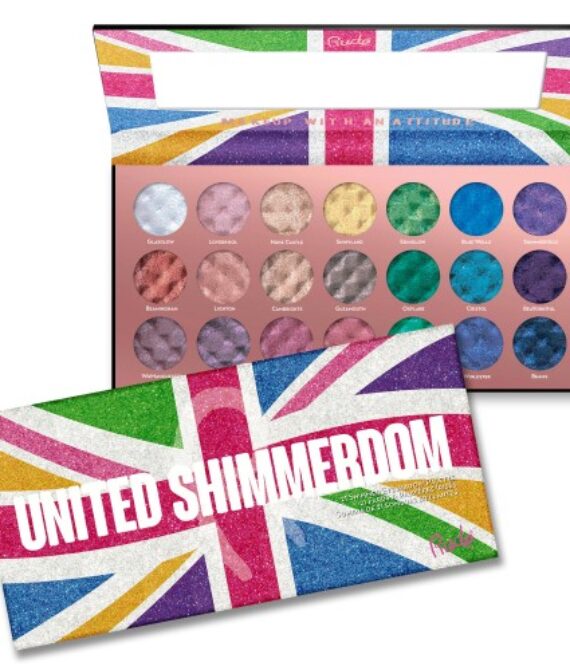 RUDE United Shimmerdom – 21 Shimmer Eyeshadow Palette