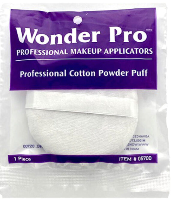 Wonder Pro Cotton Powder Puff For Body – 1 Count