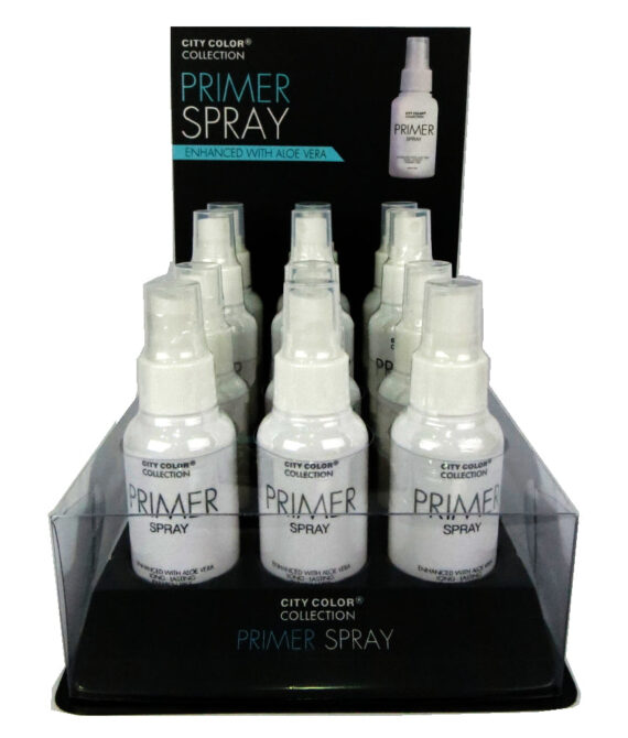 CITY COLOR Primer Setting Spray Display Case Set 12 Pieces