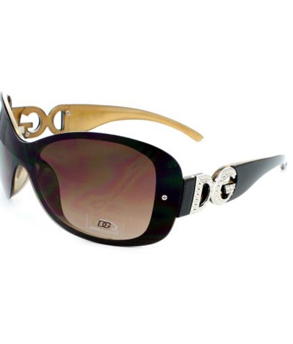 DG Sunglasses Oversized DG26799 – Black-Brown