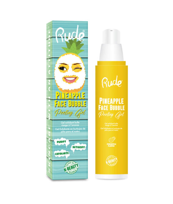 RUDE Pineapple Face Bubble Peeling Gel