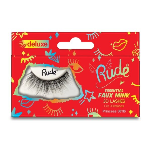RUDE Essential Faux Mink Deluxe 3D Lashes - Image 6