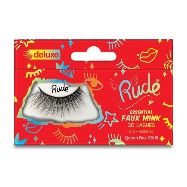 RUDE Essential Faux Mink Deluxe 3D Lashes - Image 8