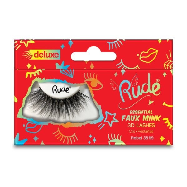 RUDE Essential Faux Mink Deluxe 3D Lashes - Image 9