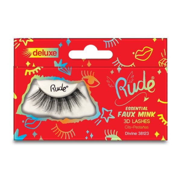 RUDE Essential Faux Mink Deluxe 3D Lashes - Image 13