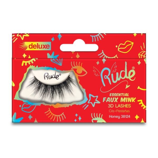 RUDE Essential Faux Mink Deluxe 3D Lashes - Image 14