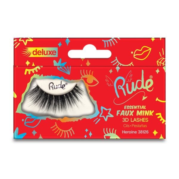 RUDE Essential Faux Mink Deluxe 3D Lashes - Image 16