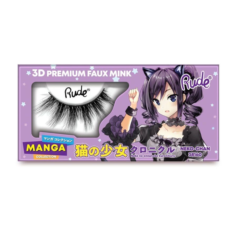 RUDE Manga 3D Faux Mink Lashes - Image 4