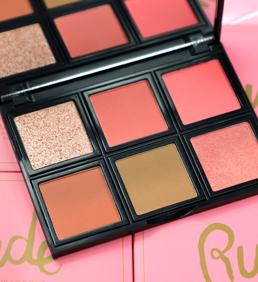 RUDE Courageous Blush Palette - Image 3