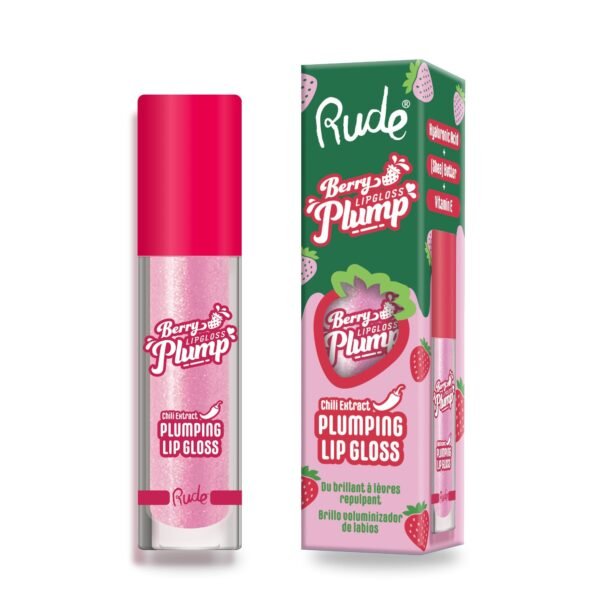 RUDE Berry Juicy Plumping Lip Gloss - Image 3