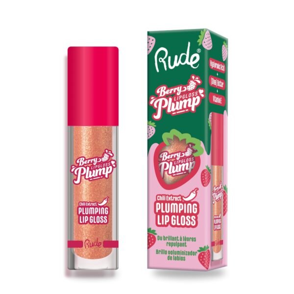 RUDE Berry Juicy Plumping Lip Gloss - Image 5