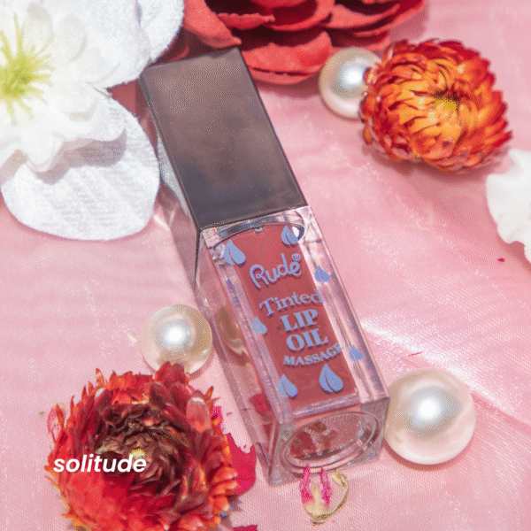 RUDE Lip Oil Massage Tinted & Plumping Lip Oil - Image 5