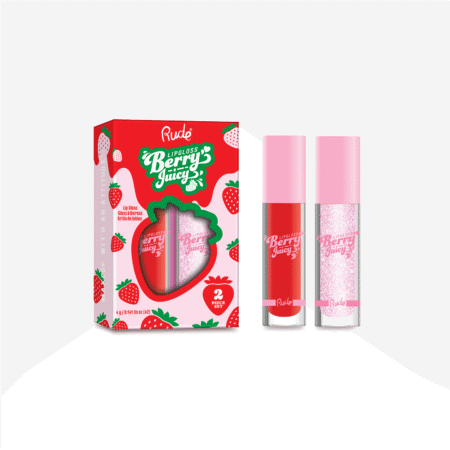 RUDE Berry Juicy Lip Gloss Duo