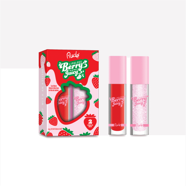 RUDE Berry Juicy Lip Gloss Duo