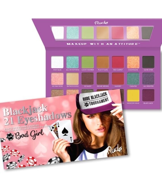 RUDE Blackjack 21 Eyeshadows