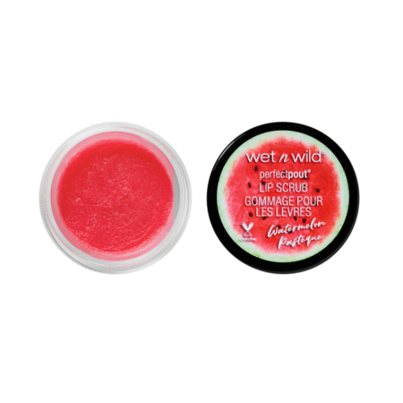 WET N WILD Watermelon Lip Scrub – exfoliating sugar lip polish with hydrating butters and Vitamin E
