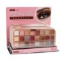 BEAUTY TREATS 24 Rose Gold Palette Display Case Set 12 Pieces
