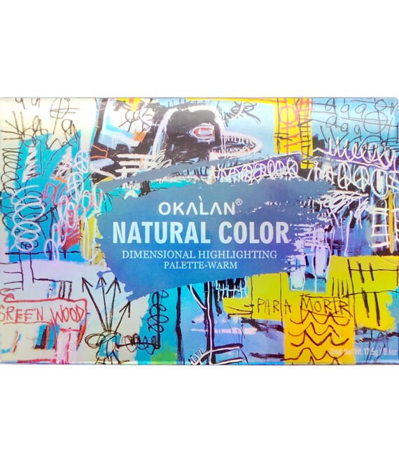 OKALAN Natural Color Dimensional Highlight Palette – Warm