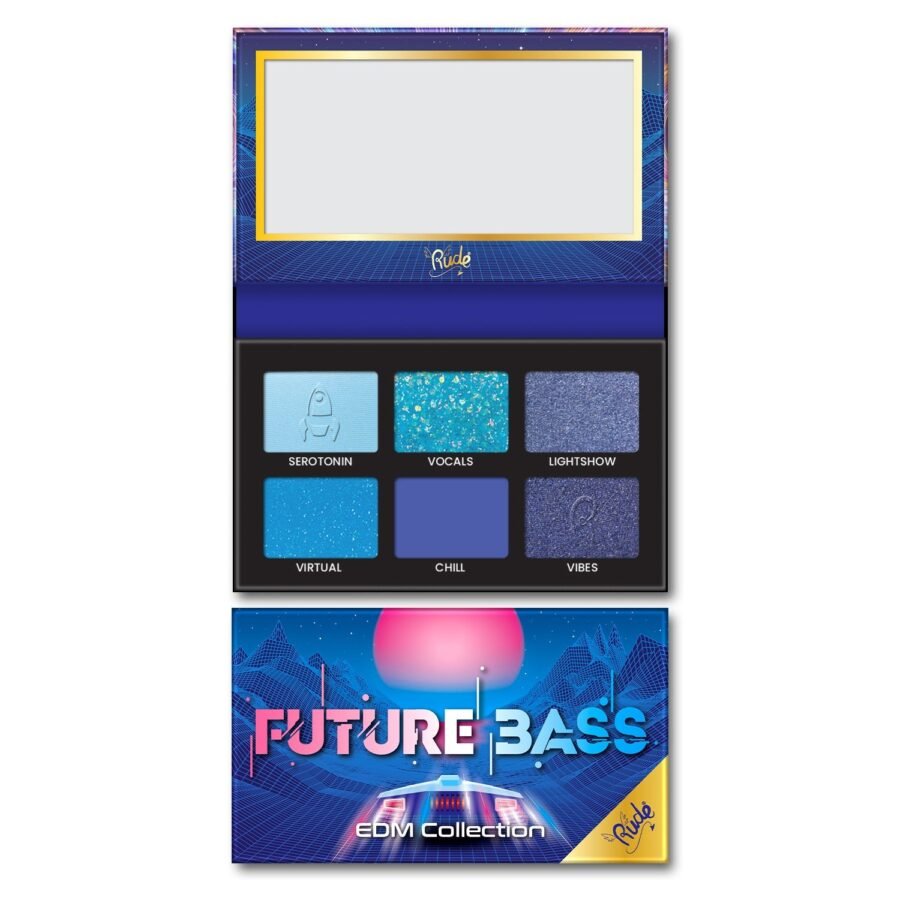 RUDE EDM Collection Eyeshadow Palette - Image 5