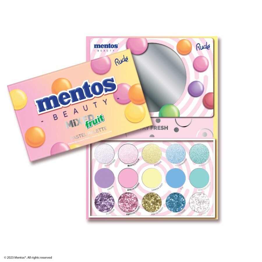 RUDE Mentos Mixed Fruit Pastel Palette - Image 2