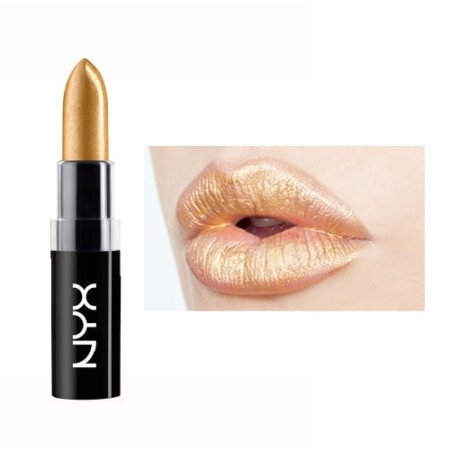 NYX Wicked Lippies – metallic jewel-toned lipstick with rich pigment and velvety finish