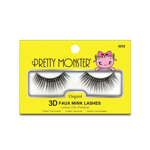 Pretty Monster Elegant 3D Faux Mink Lashes - Image 2
