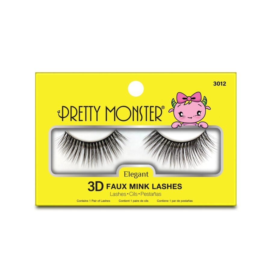 Pretty Monster Elegant 3D Faux Mink Lashes - Image 2
