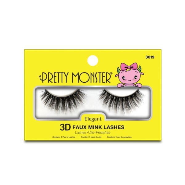 Pretty Monster Elegant 3D Faux Mink Lashes - Image 9