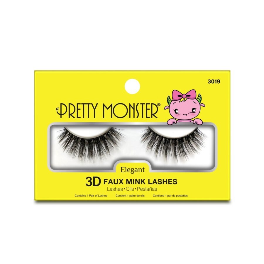Pretty Monster Elegant 3D Faux Mink Lashes - Image 9