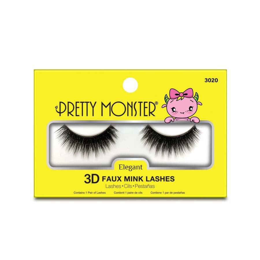Pretty Monster Elegant 3D Faux Mink Lashes - Image 10