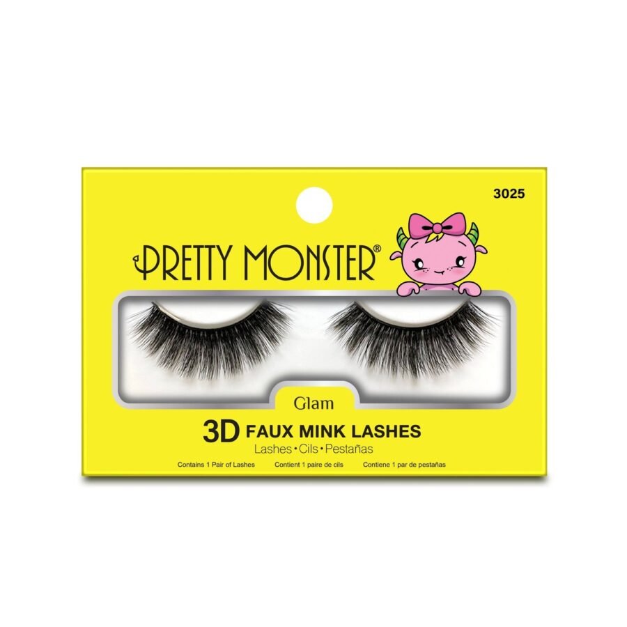 Pretty Monster Glam 3D Faux Mink Lashes - Image 5