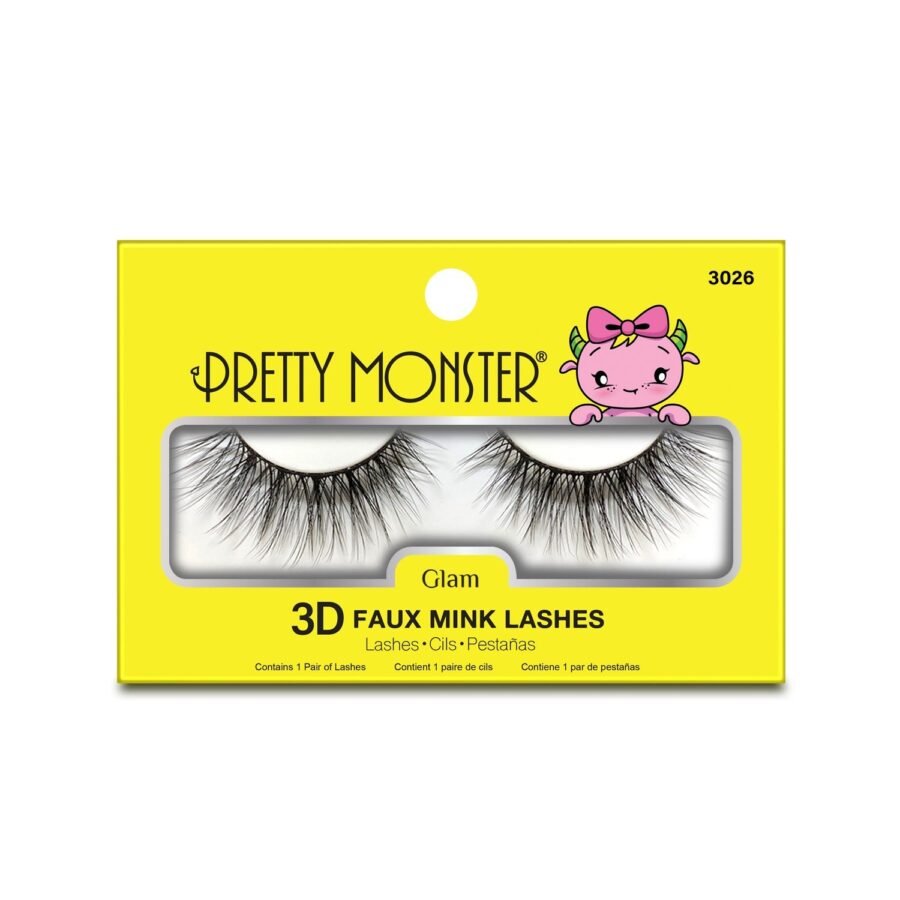 Pretty Monster Glam 3D Faux Mink Lashes - Image 6