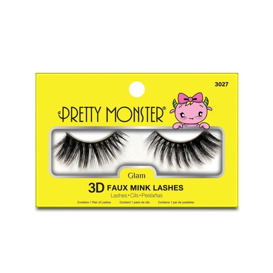 Pretty Monster Glam 3D Faux Mink Lashes - Image 7